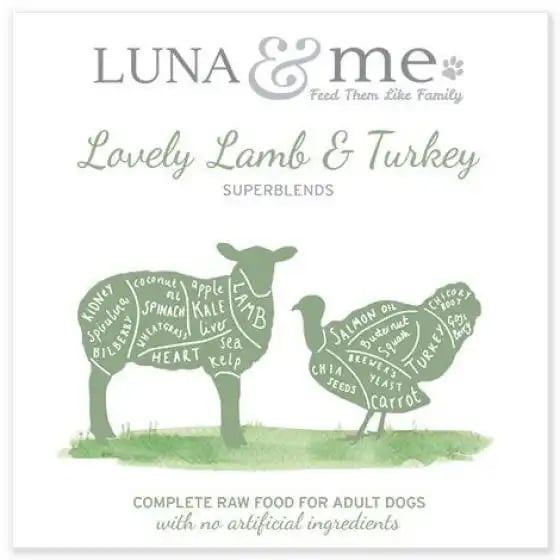 Luna & Me Superblends Lovely Lamb & Turkey