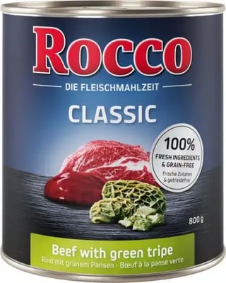 Rocco Classic Beef With Green Tripe Rocco Classic Beef With Green Tripe