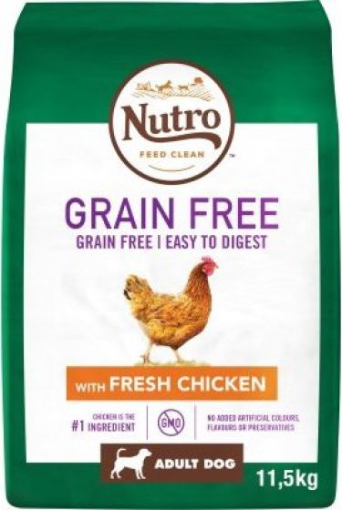 Nutro Grain Free Adult With Fresh Chicken Nutro Grain Free Adult With Fresh Chicken