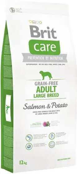 Brit Care Grain-Free Adult Large Breed Salmon & Potato Brit Care Grain-Free Adult Large Breed Salmon & Potato