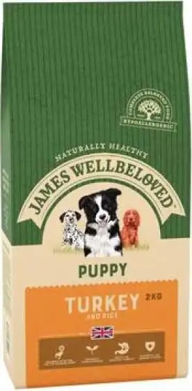 James Wellbeloved Puppy Dry Turkey & Rice