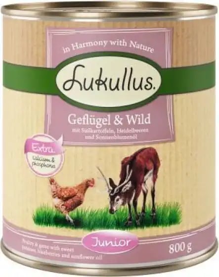 Lukullus Junior Tins Poultry & Game