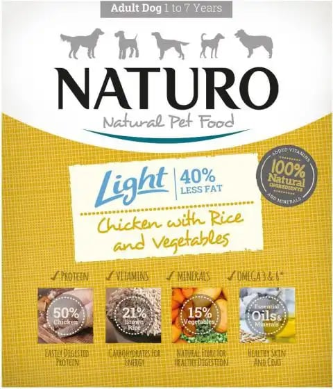 Naturo Adult Light Trays Chicken With Rice And Vegetables Naturo Adult Light Trays Chicken With Rice And Vegetables