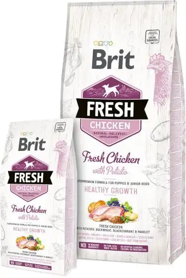 Brit Fresh Puppy Healthy Growth Fresh Chicken With Potato Brit Fresh Puppy Healthy Growth Fresh Chicken With Potato