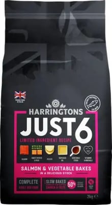 Harringtons Just 6 Salmon & Vegetable Bakes Harringtons Just 6 Salmon & Vegetable Bakes
