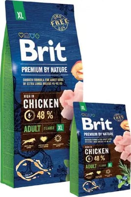 Brit Premium By Nature Adult XL Chicken Brit Premium By Nature Adult XL Chicken