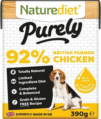 Naturediet Purely British Farmed Chicken Naturediet Purely British Farmed Chicken