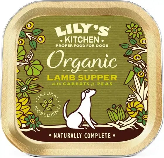 Lily's Kitchen Organic Trays Adult Lamb Supper