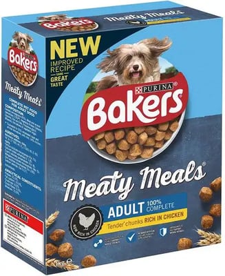 Bakers Meaty Meals Adult Meaty Meals Adult Chicken Dry Dog Food