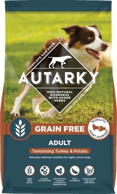 Autarky Adult Grain Free Dry Tantalising Turkey & Potato Autarky Adult Grain Free Dry Tantalising Turkey & Potato