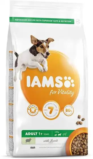 Iams For Vitality Adult Small and Medium Breed With Lamb