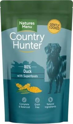 Natures Menu Country Hunter Pouches Adult Succulent Duck