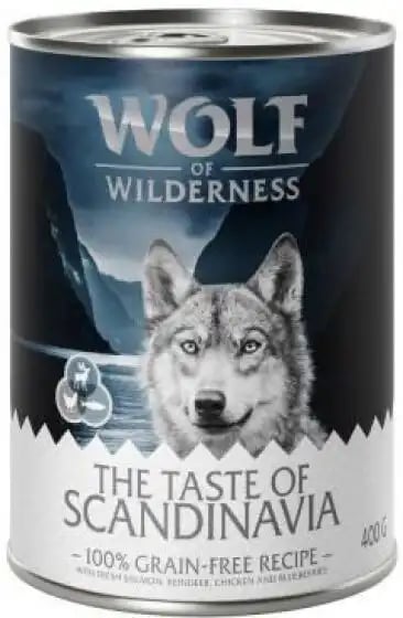 Wolf Of Wilderness 'The Taste Of' Tins The Taste Of Scandinavia