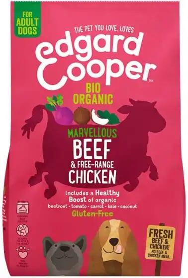 Edgard & Cooper Adult Bio-Organic Kibble Beef & Free-range Chicken