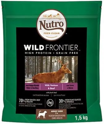 Nutro Wild Frontier Dry Adult With Venison & Beef