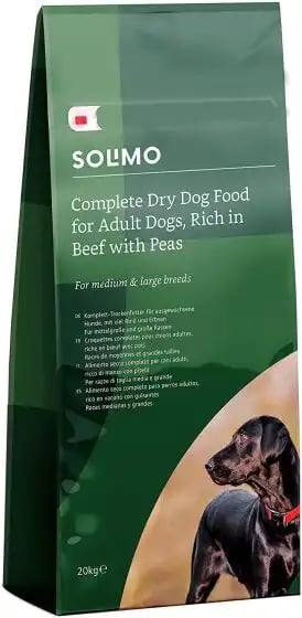 Solimo Adult Medium & Large Breed Rich In Beef With Peas
