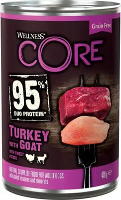 Wellness Core 95% Turkey & Goat With Sweet Potato