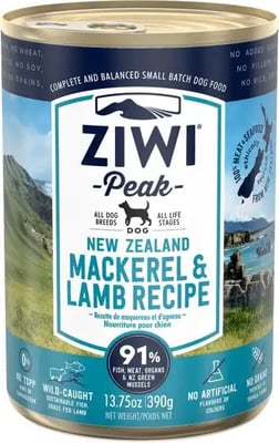 Ziwipeak Tins Mackerel & Lamb