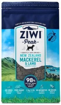 ZiwiPeak Air-Dried Mackerel & Lamb