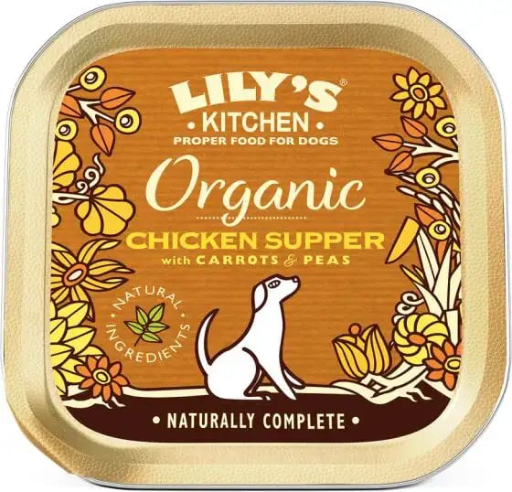 Lily's Kitchen Organic Trays Adult Chicken Supper