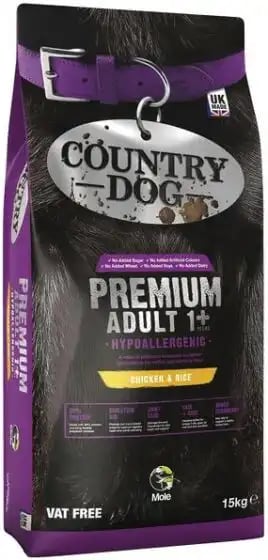 Country Dog Premium Adult 1+ Chicken & Rice Country Dog Premium Adult 1+ Chicken & Rice