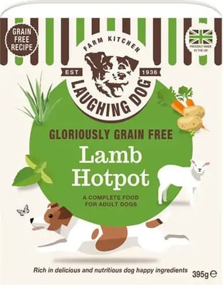 Laughing Dog Grain Free Adult Complete Wet Lamb Hotpot