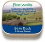 Feelwells Gourmet Wet Dog Food Duck & Green Beans
