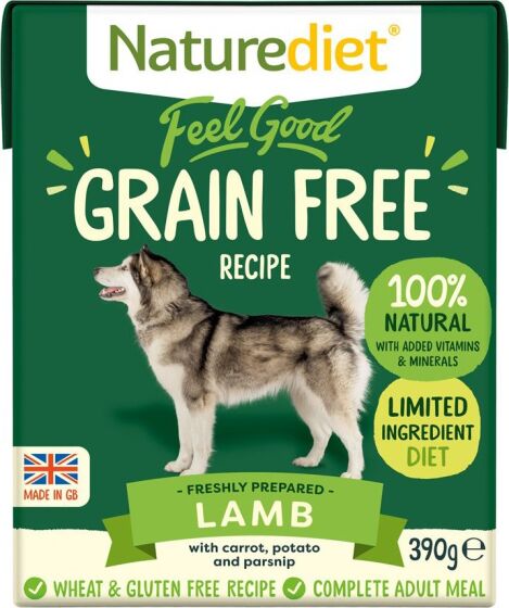 Naturediet Feel Good Grain Free Lamb Naturediet Feel Good Grain Free Lamb