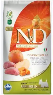 Farmina Natural & Delicious Pumpkin Adult Mini Boar & Apple Farmina Natural & Delicious Pumpkin Adult Mini Boar & Apple