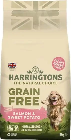 Harringtons Grain Free Dry Salmon & Sweet Potato Harringtons Grain Free Dry Salmon & Sweet Potato