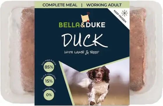 Bella & Duke Adult Complete | Working Dog Duck Bella & Duke Adult Complete | Working Dog Duck