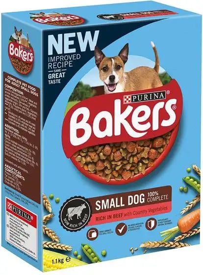 Bakers Small Dog Rich In Beef With Country Vegetables Bakers Small Dog Rich In Beef With Country Vegetables