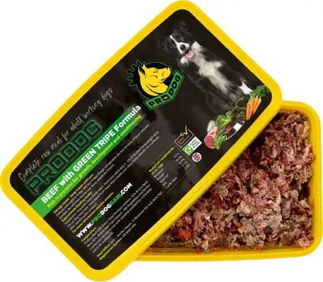 Prodog Raw Adult Beef With Green Tripe Formula