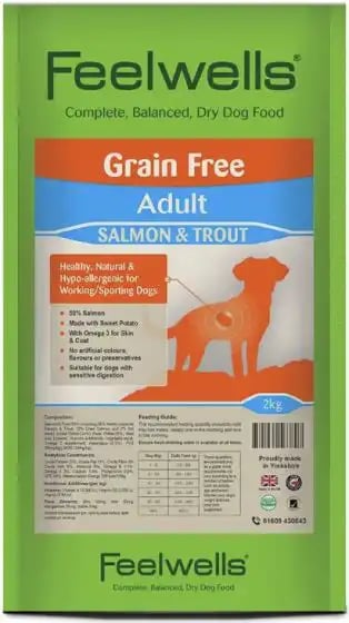 Feelwells Grain Free Adult Salmon & Trout Feelwells Grain Free Adult Salmon & Trout