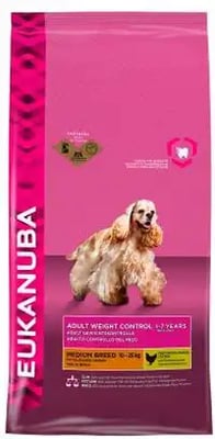 Eukanuba Adult Medium Breed Weight Control Chicken Eukanuba Adult Medium Breed Weight Control Chicken