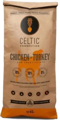 Celtic Connection Holistic Dog Food Chicken With Turkey & Sweet Potato