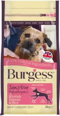 Burgess Sensitive Adult Scottish Salmon & Rice Burgess Sensitive Adult Scottish Salmon & Rice