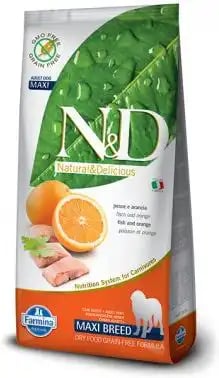 Farmina Natural & Delicious Adult Maxi Fish & Orange Farmina Natural & Delicious Adult Maxi Fish & Orange