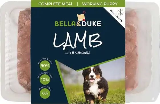 Bella & Duke Puppy Complete | Working Dog Lamb