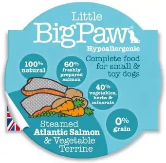 Little BigPaw Wet Complete Food for Small and Toy Dogs Atlantic Salmon