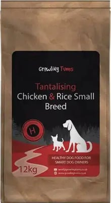 Growling Tums Adult Small Breed Tantalising Chicken & Rice Small Breed