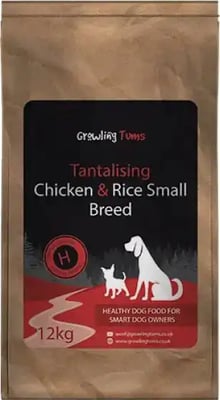Growling Tums Adult Small Breed Tantalising Chicken & Rice Small Breed Growling Tums Adult Small Breed Tantalising Chicken & Rice Small Breed