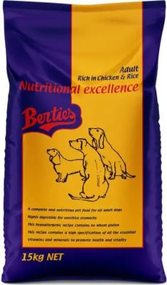 Berties Nutritional Excellence Rich In Chicken & Rice Berties Nutritional Excellence Rich In Chicken & Rice