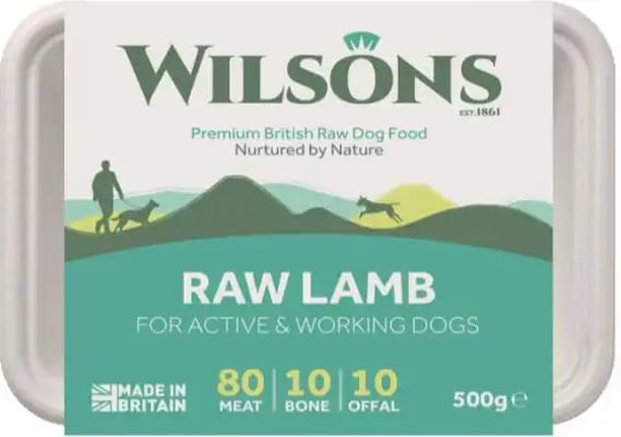 Wilsons Core Raw Frozen Lamb