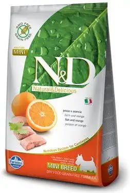 Farmina Natural & Delicious Adult Mini Fish & Orange