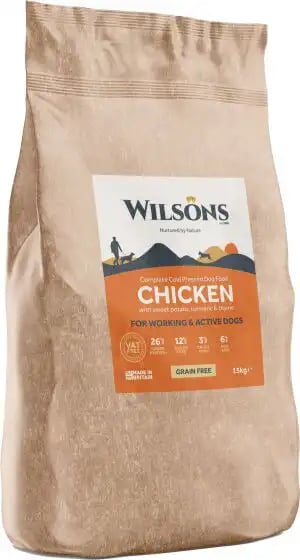 Wilsons Working Dog Cold Pressed Chicken