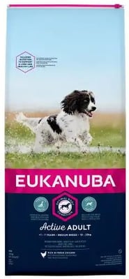 Eukanuba Active Adult Medium Breed Rich In Fresh Chicken Eukanuba Active Adult Medium Breed Rich In Fresh Chicken