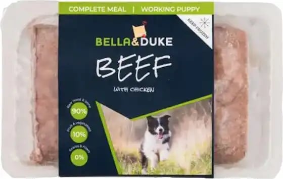 Bella & Duke Puppy Complete | Working Dog Beef Bella & Duke Puppy Complete | Working Dog Beef