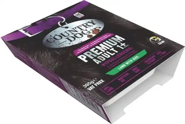 Country Dog Premium Adult 1+ Tray Lamb & Rice Country Dog Premium Adult 1+ Tray Lamb & Rice