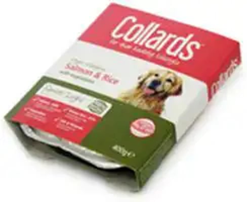 Collards Wet Dog Food Senior/Light Salmon & Rice